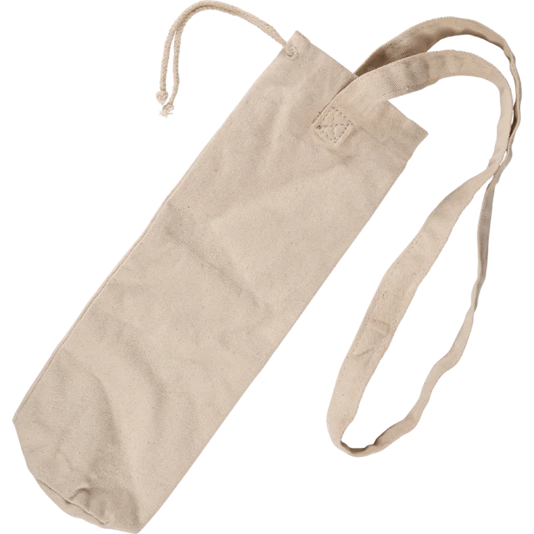 Natural Cotton Bottle Pouch