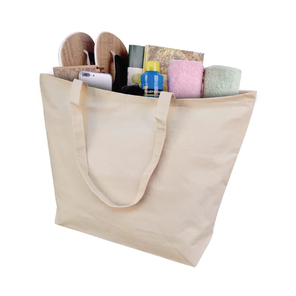 Canvas Shopping Bag with Custom Print | Cotton Tote Factory cotton grocery bags manufacturer & exporter in Pakistan