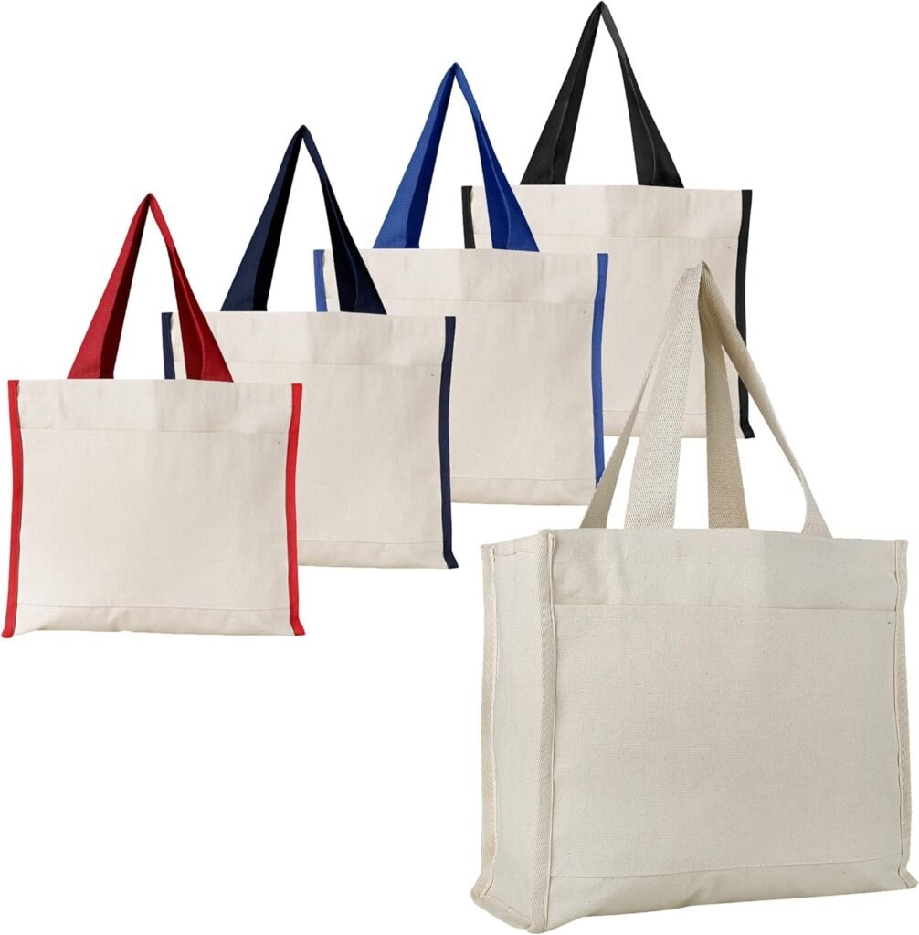 Fashionable cotton tote bags
