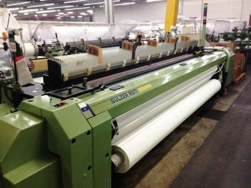 Cotton Tote Factory Sulzer Loom | Cotton Tote Factory Cotton Tote Factory Fabrication