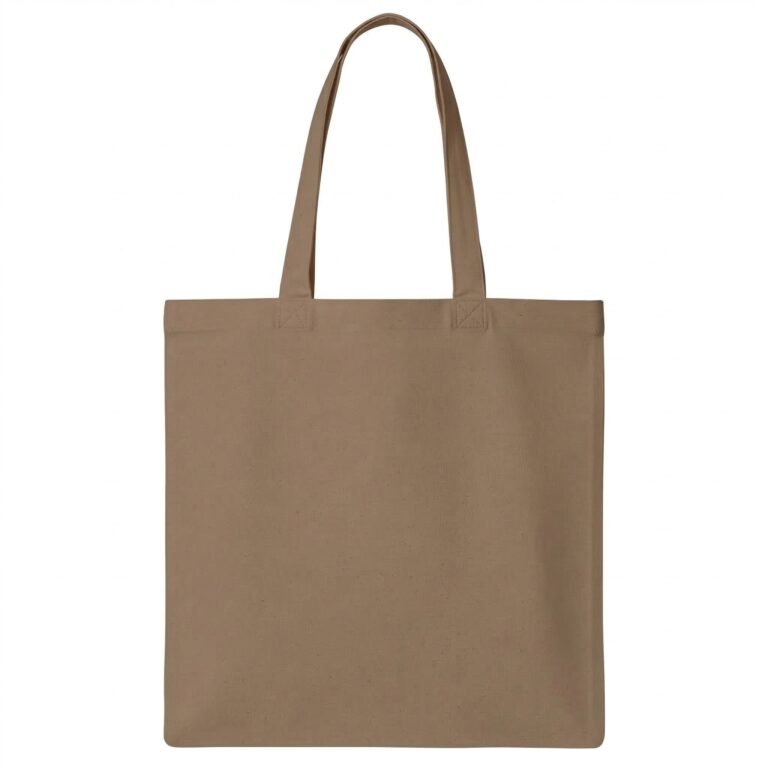 BEIGE COTTON PLAIN COTTON TOTE BAG - COTTON TOTE FACTORY