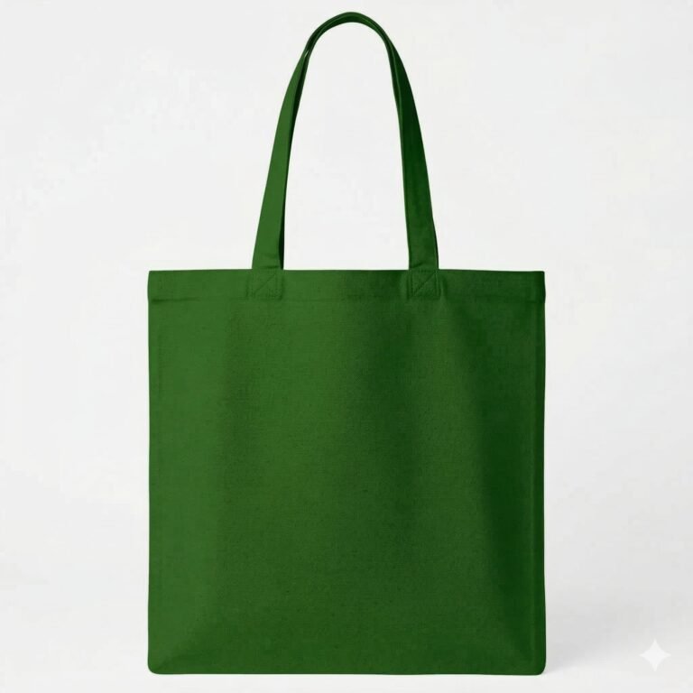 PAK GREEN COTTON PLAIN COTTON TOTE BAG - COTTON TOTE FACTORY