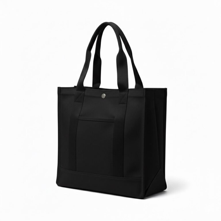 heavy duty black canvas cotton tote bag - Cotton tote factory