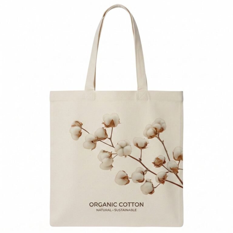 Organic cotton plain bag - Cotton Tote Factory