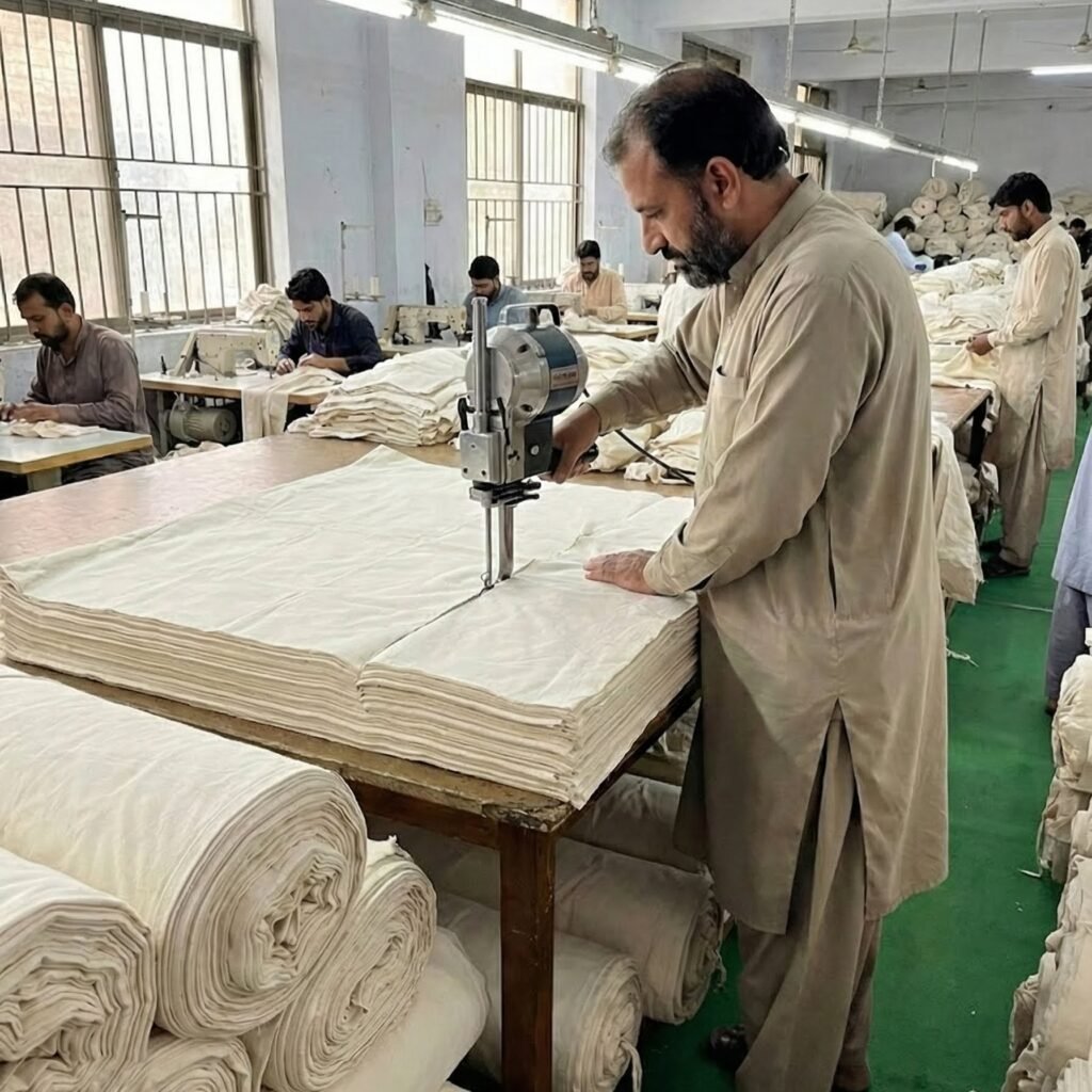 Cutting | Cotton Tote Factory | Cotton Tote Factory natural cotton fabric cutting