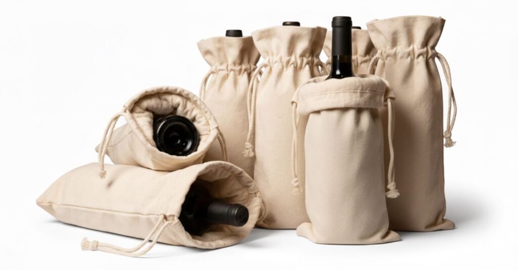 Wine Canvas Cotton Bags with Logo Cotton Tote Factory | Cotton Tote Factory | Cotton Tote Factory wine canvas cotton bags WITH LOGO- cotton tote factory