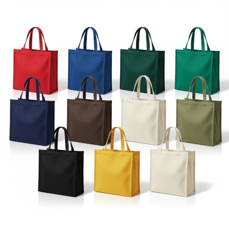3 side gazette canvas cotton tote bags - cotton tote bags