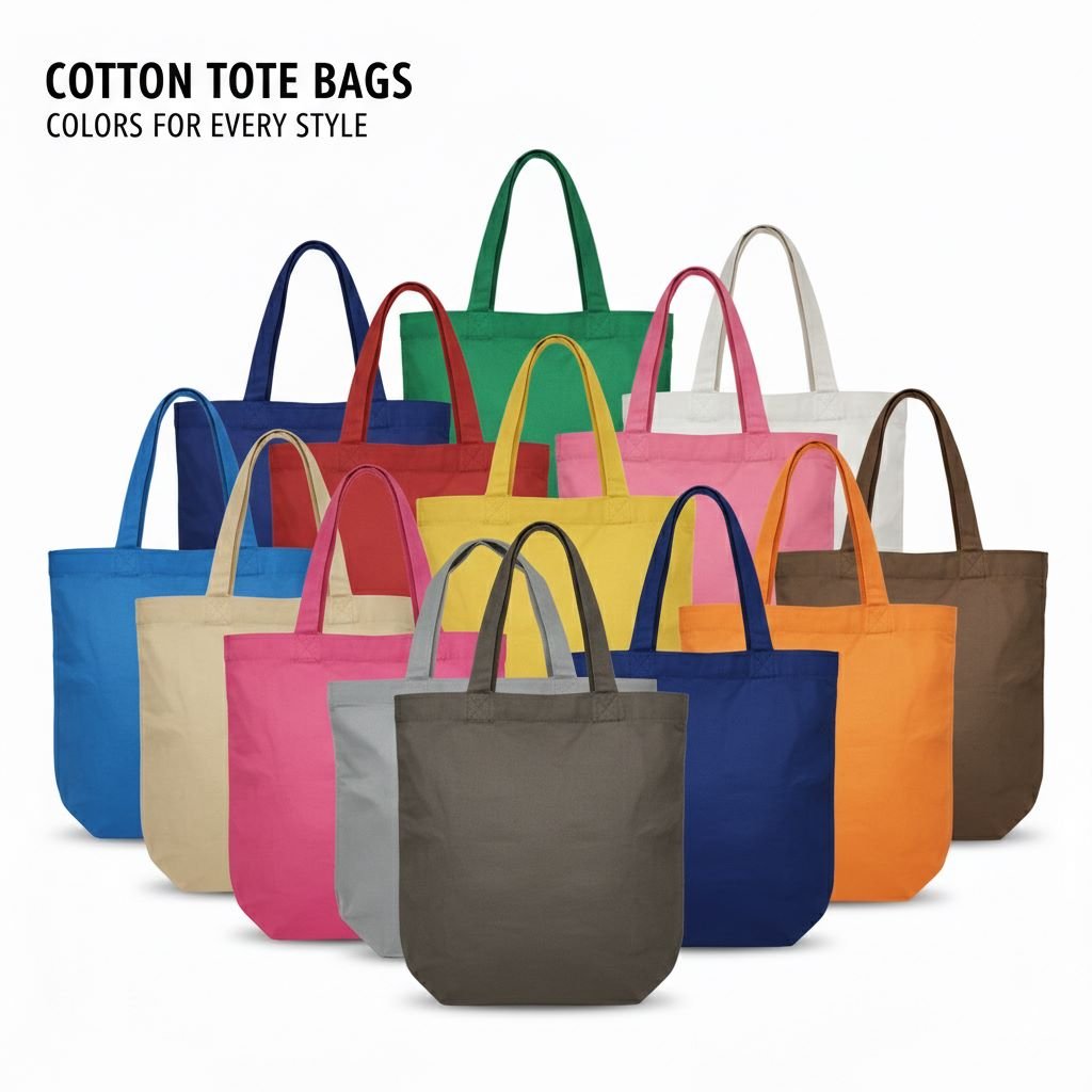 140gsm cotton tote bag with bottom banner - cotton tote factory