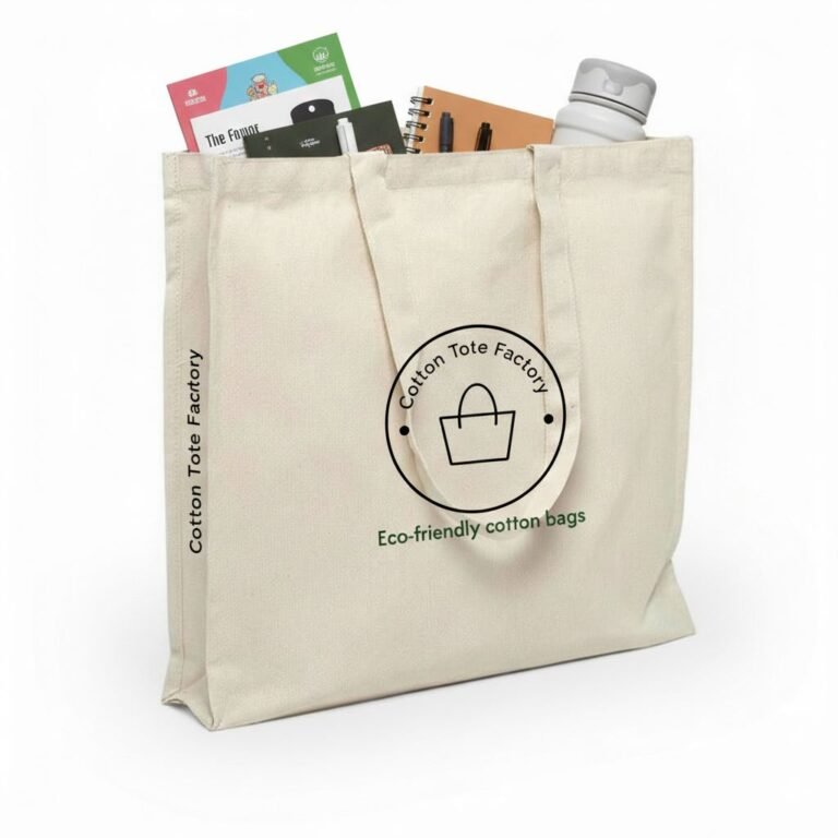 240gsm 3 side gazette canvas tote bag for mix item carry use - cotton tote factory