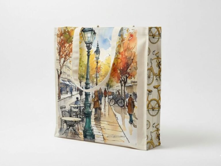 240gsm 3 side gazette digital printed 3 - cotton tote factory