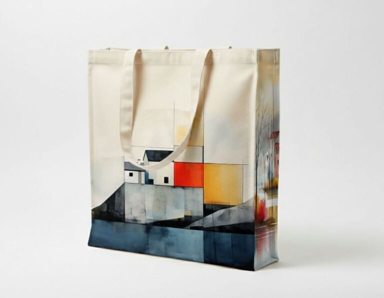240gsm 3 side gazette digital printed canvas cotton bag 2- cotton tote factory