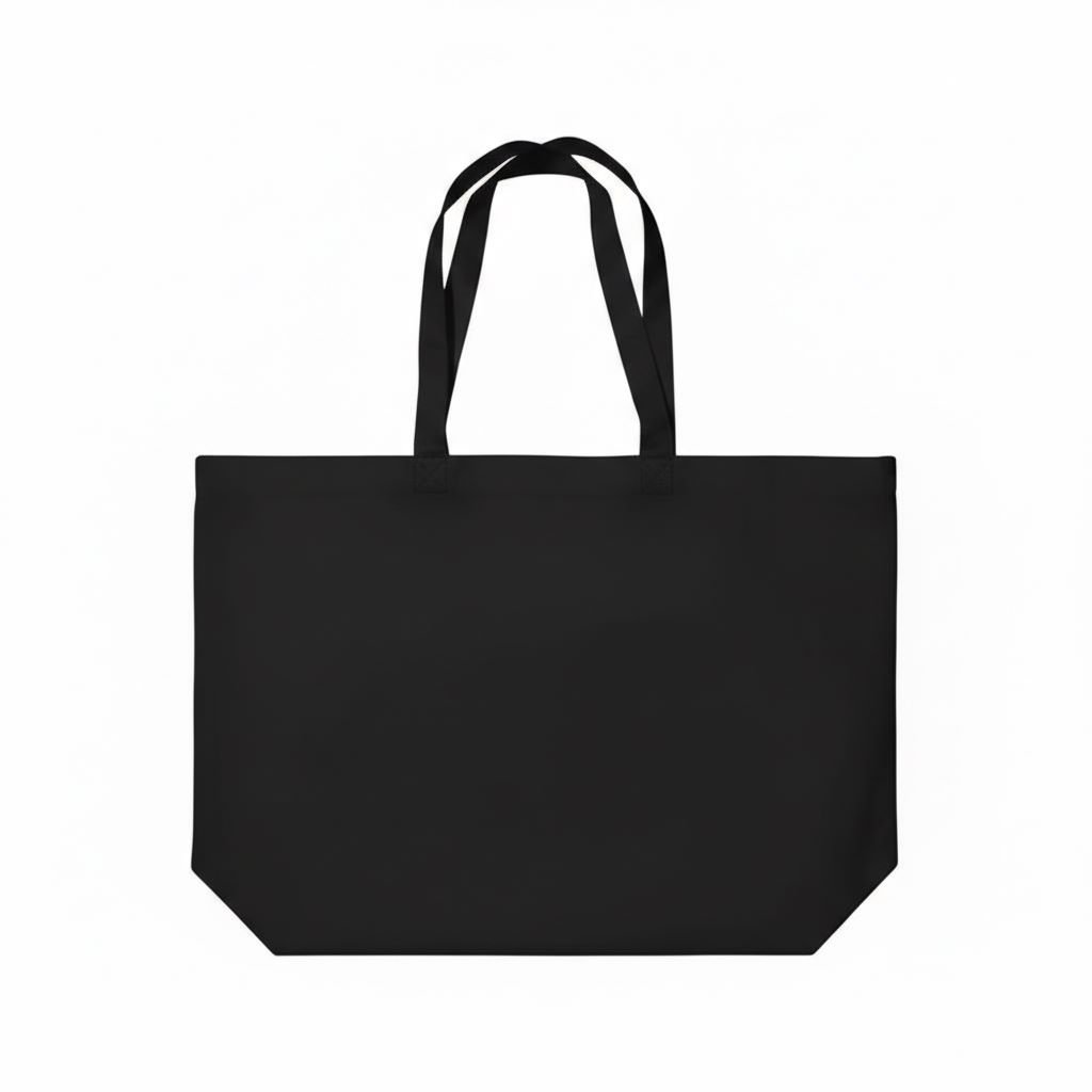 Canvas Cotton Tote Bag Bottom Gazette Black Cotton Tote Factory | Cotton Tote Factory | Cotton Tote Factory canvas cotton tote bag bottom gazette black - cotton tote factory