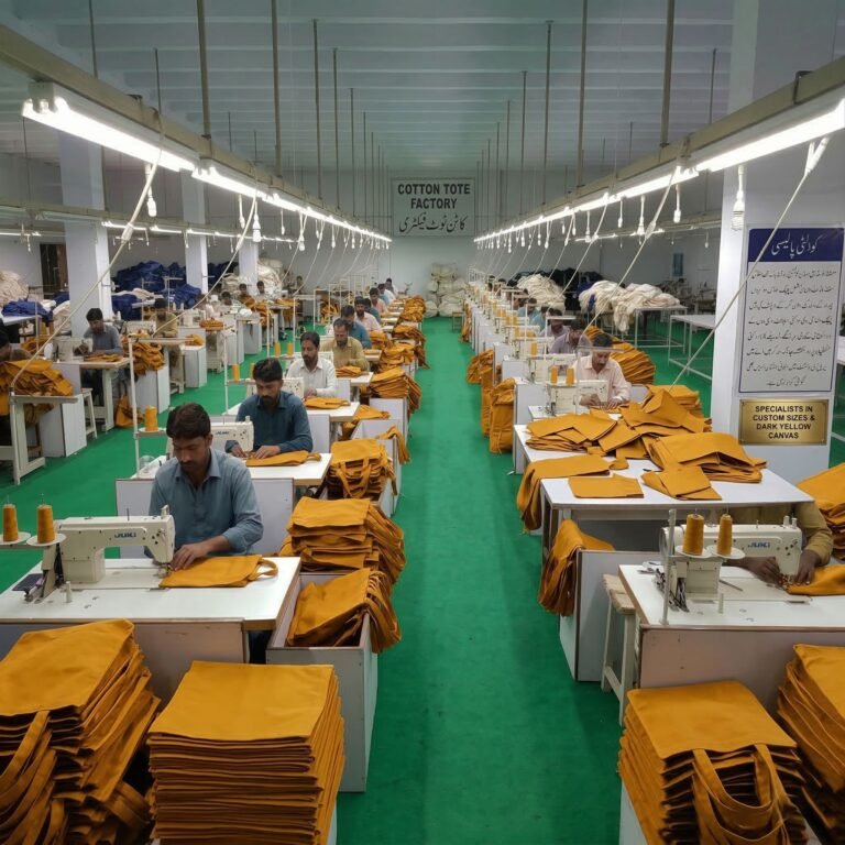 GOLDEN YELLOW COTTON BAGS PRODUCTION - COTTON TOTE FACTORY