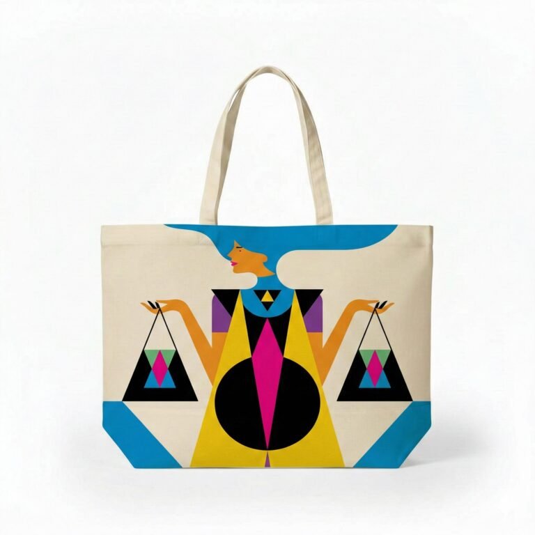 canvas bag with bottom gazette screen print bags shopping design on natural - cotton tote factory