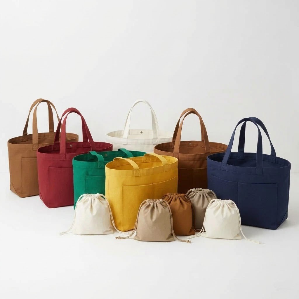 different styles canvas cotton bags - cotton tote factory