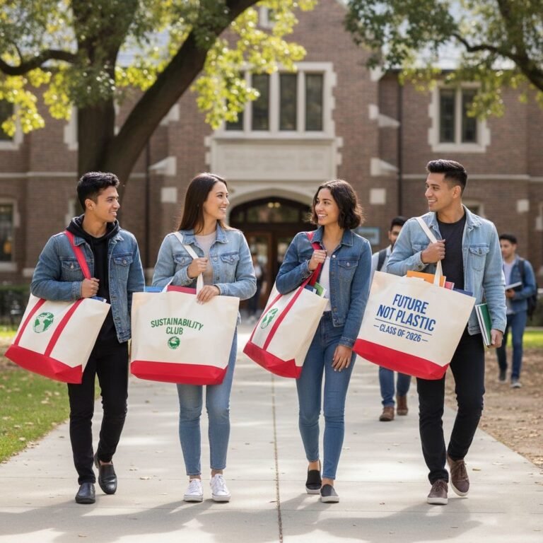 educational cotton bag -cotton tote factory