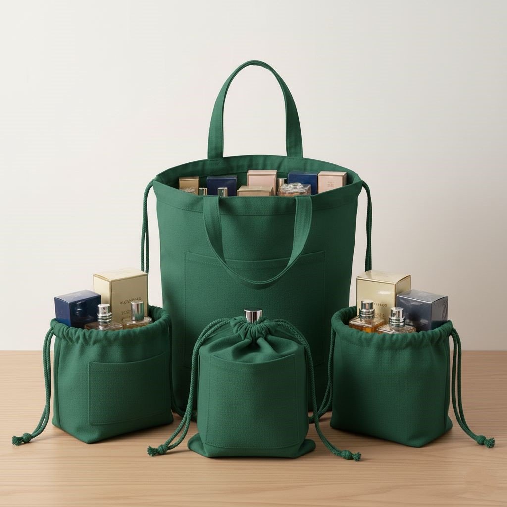 wine green canvas cotton bags - cotton tote factory