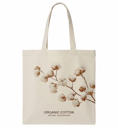 Organic cotton plain bag - Cotton Tote Factory