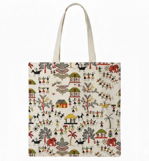 Plain cotton tote bags with mix colors screen printing - Cotton Tote Factory