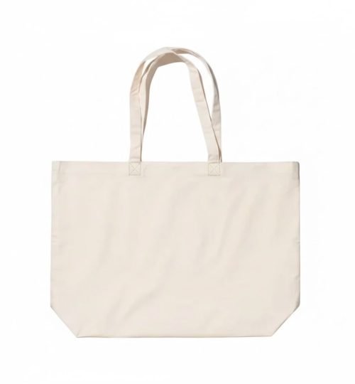 canvas cotton tote bag bottom gazette - cotton tote factory