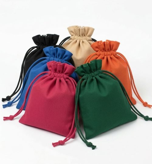 colored drawstring bags - cotton tote factory