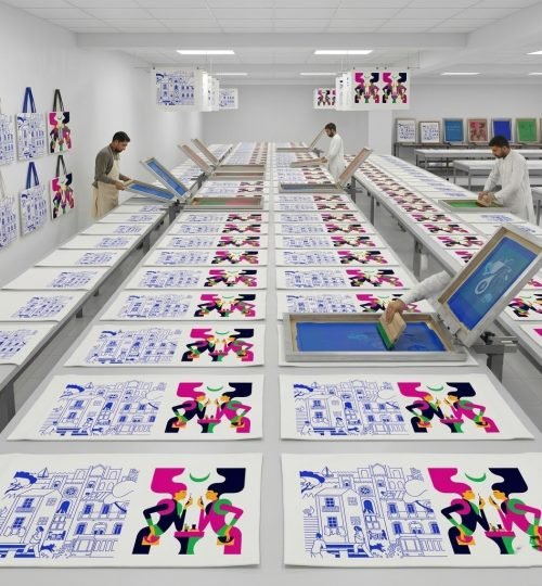 custom screen print - cotton tote factory