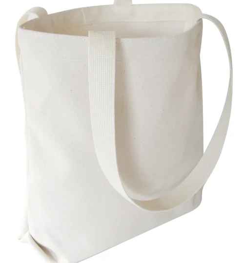 Natural Cotton Canvas Tote Bag