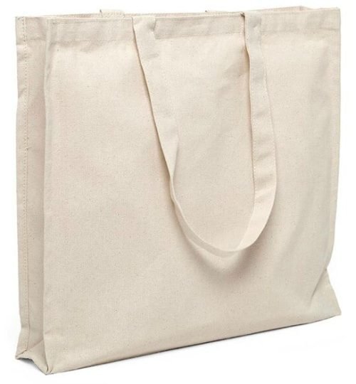 Bolsas de lona de algodón de alta calidad. Ecológicas y duraderas.