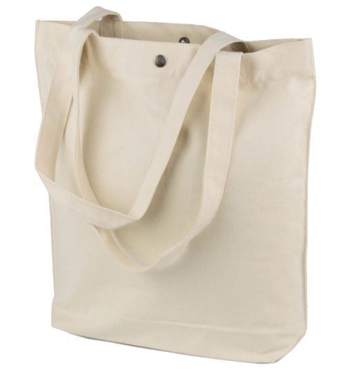 CF tote bag with button